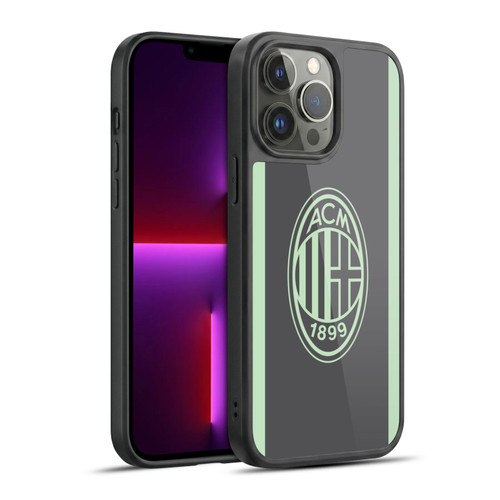 AC Milan 2024/25 Crest Kit Third Gel Armour Case For Apple iPhone 13 Pro Max
