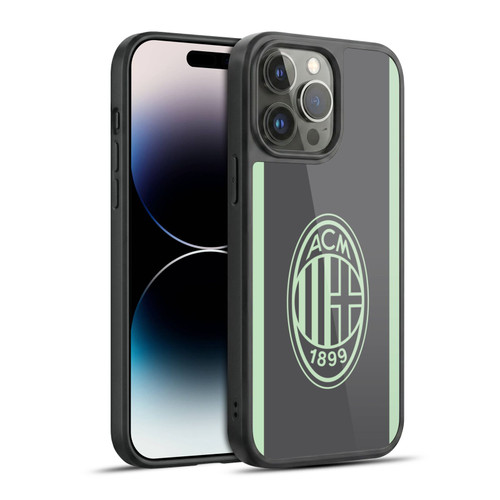 AC Milan 2024/25 Crest Kit Third Gel Armour Case For Apple iPhone 14 Pro Max