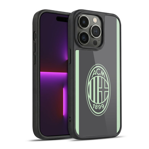 AC Milan 2024/25 Crest Kit Third Gel Armour Case For Apple iPhone 14 Pro