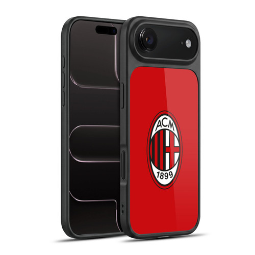 AC Milan Crest Full Colour Red Gel Armour Case For Apple iPhone 17 Air