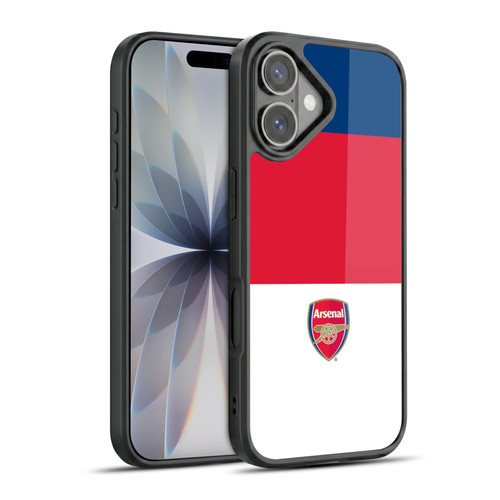 Arsenal FC Crest 2 Stripes 4 Gel Armour Case For Apple iPhone 17