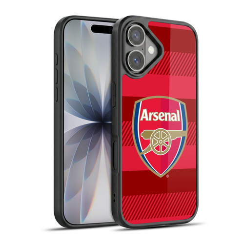 Arsenal FC Crest 2 Training Red Gel Armour Case For Apple iPhone 17