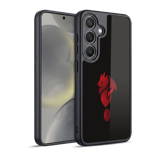 AC Milan Graphics Logo Gel Armour Case For Samsung Galaxy S24 5G