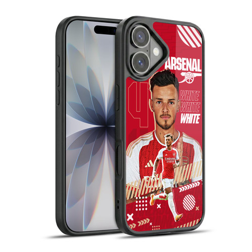 Arsenal FC 2023/24 First Team Ben White Gel Armour Case For Apple iPhone 17
