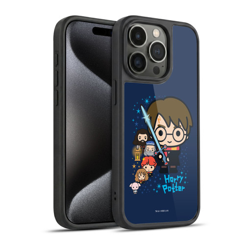 Harry Potter Deathly Hallows I Characters Gel Armour Case For Apple iPhone 15 Pro