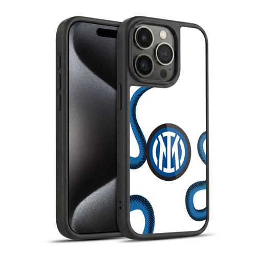 Fc Internazionale Milano 2021/22 Crest Kit Away Gel Armour Case For Apple iPhone 15 Pro