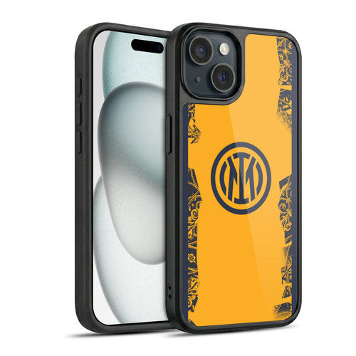 Fc Internazionale Milano 2024/25 Crest Kit Third Gel Armour Case For Apple iPhone 15