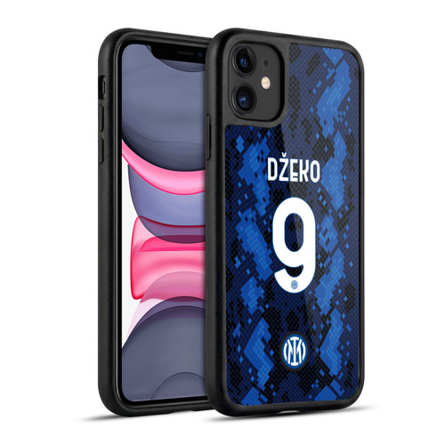 Fc Internazionale Milano 2021/22 Players Home Kit Edin Dzeko Gel Armour Case For Apple iPhone 11