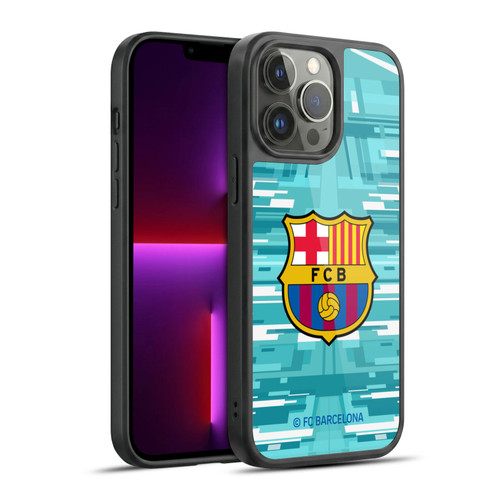 FC Barcelona 2019/20 Crest Kit Home Goalkeeper Gel Armour Case For Apple iPhone 13 Pro Max