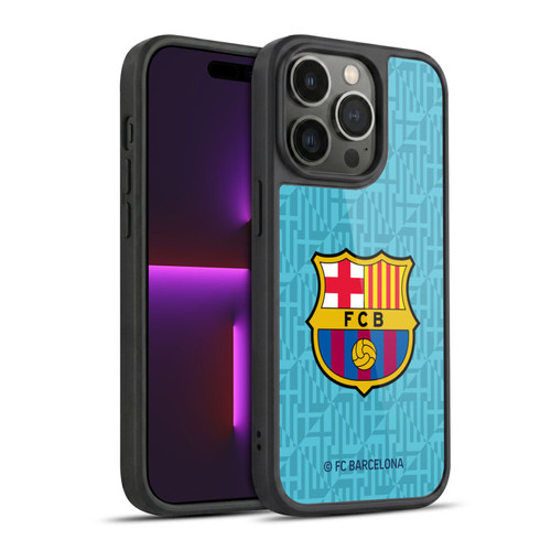 FC Barcelona 2019/20 Crest Kit Third Gel Armour Case For Apple iPhone 14 Pro