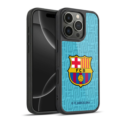 FC Barcelona 2019/20 Crest Kit Third Gel Armour Case For Apple iPhone 16 Pro