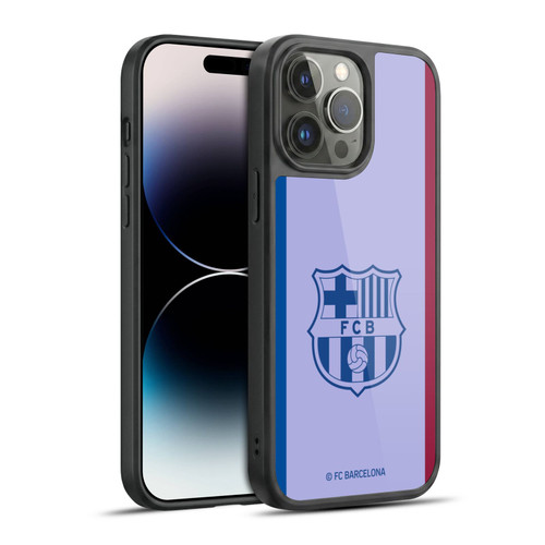 FC Barcelona 2021/22 CREST KIT Away Gel Armour Case For Apple iPhone 14 Pro Max