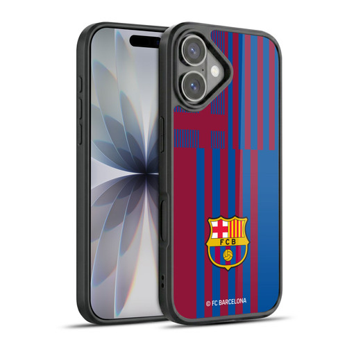 FC Barcelona 2021/22 CREST KIT Home Gel Armour Case For Apple iPhone 17