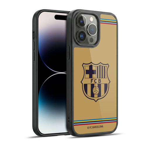 FC Barcelona 2022/23 Crest Kit Away Gel Armour Case For Apple iPhone 14 Pro Max