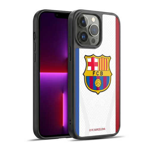 FC Barcelona 2023/24 Crest Kit Away Gel Armour Case For Apple iPhone 13 Pro Max