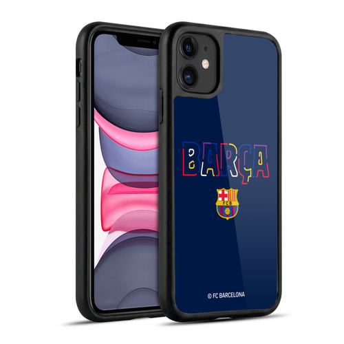 FC Barcelona Graphics Neon Barca Gel Armour Case For Apple iPhone 11