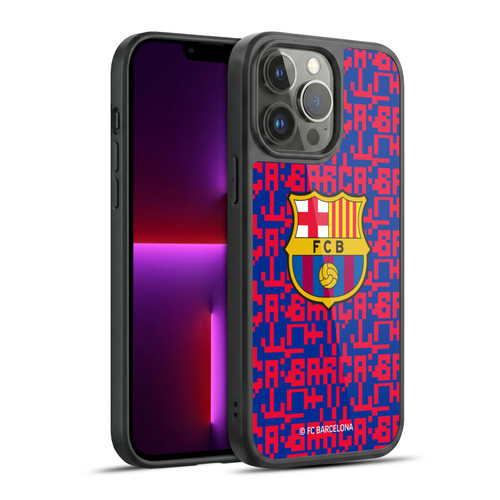 FC Barcelona Graphics Pattern Gel Armour Case For Apple iPhone 13 Pro Max