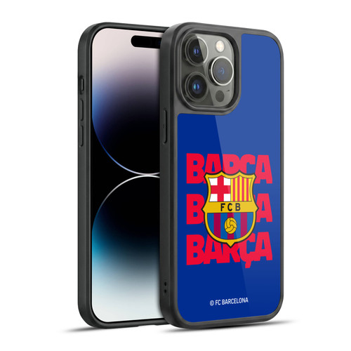 FC Barcelona Graphics Barca Crest Gel Armour Case For Apple iPhone 14 Pro Max