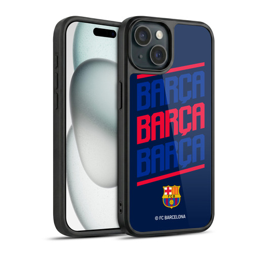 FC Barcelona Graphics Barca Type Gel Armour Case For Apple iPhone 15