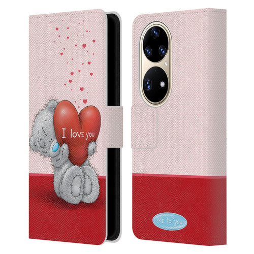 Me To You Classic Tatty Teddy I Love You Leather Book Wallet Case Cover For Huawei P50 Pro