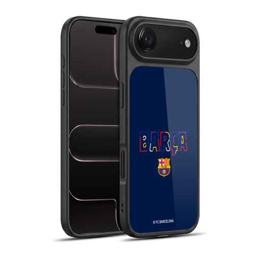 FC Barcelona Graphics Neon Barca Gel Armour Case For Apple iPhone 17 Air