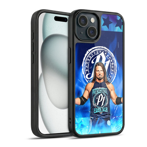 WWE Aj Styles Portrait Gel Armour Case For Apple iPhone 15