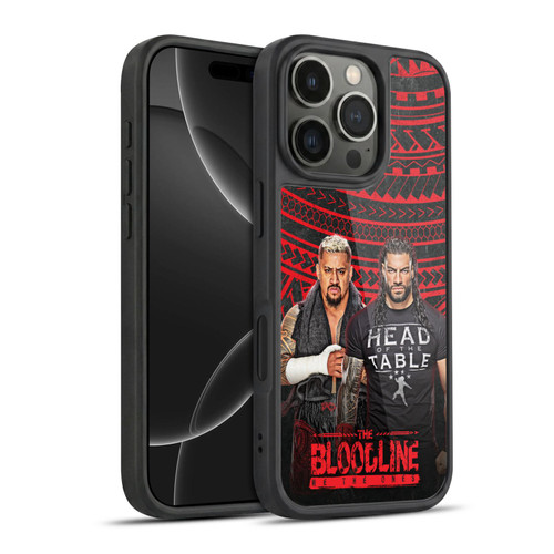 WWE The Bloodline Group Gel Armour Case For Apple iPhone 16 Pro