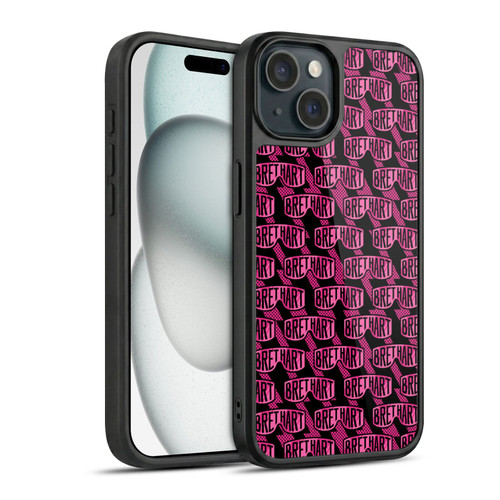 WWE Bret Hart Pattern Gel Armour Case For Apple iPhone 15
