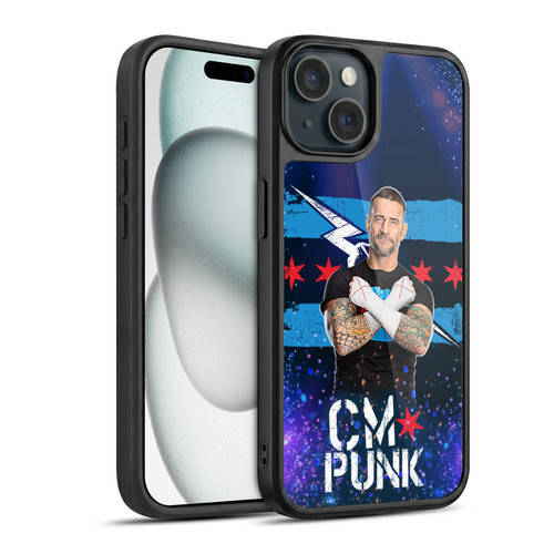 WWE CM Punk Portrait Gel Armour Case For Apple iPhone 15