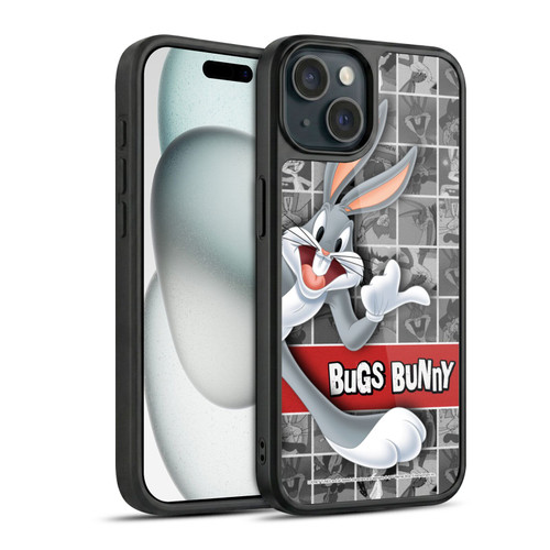 Looney Tunes Bugs Bunny Tiles Gel Armour Case For Apple iPhone 15