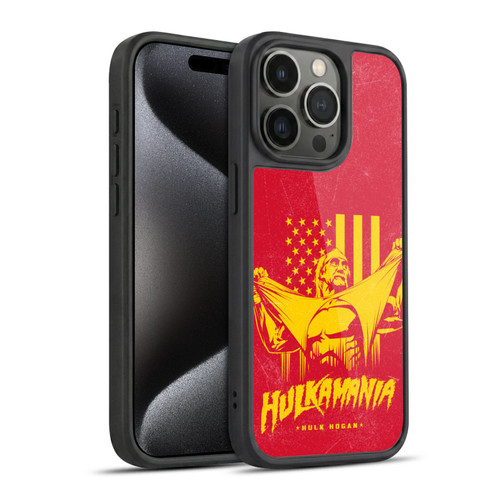 WWE Hulk Hogan Hulkmania Gel Armour Case For Apple iPhone 15 Pro