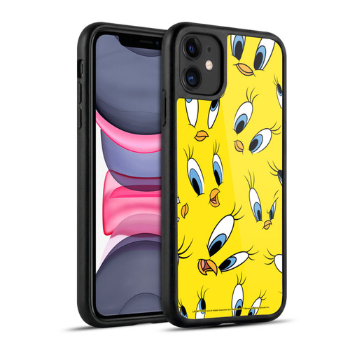 Looney Tunes Patterns Tweety Gel Armour Case For Apple iPhone 11