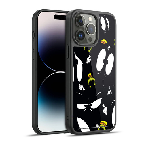 Looney Tunes Patterns Marvin The Martian Gel Armour Case For Apple iPhone 14 Pro Max