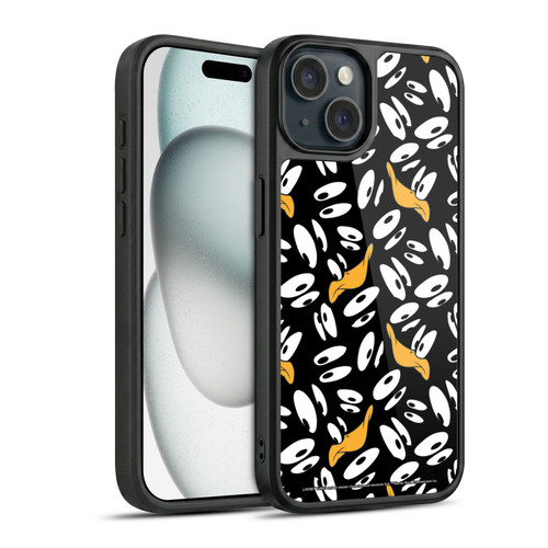 Looney Tunes Patterns Daffy Duck Gel Armour Case For Apple iPhone 15