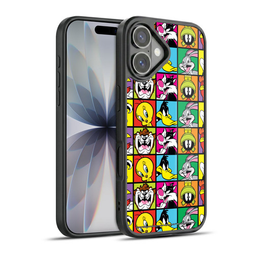 Looney Tunes Patterns Tiles Gel Armour Case For Apple iPhone 17