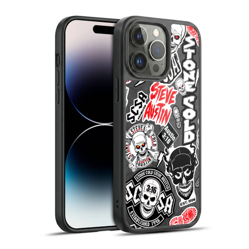 WWE Stone Cold Steve Austin Icons Gel Armour Case For Apple iPhone 14 Pro Max
