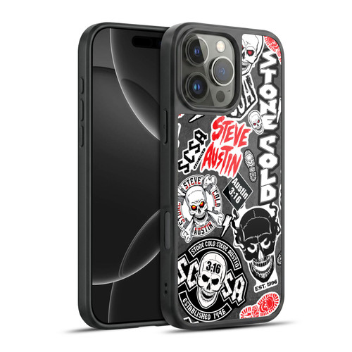 WWE Stone Cold Steve Austin Icons Gel Armour Case For Apple iPhone 16 Pro Max