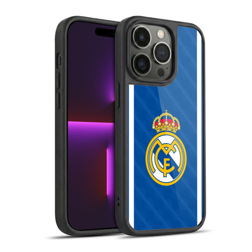 Real Madrid CF Badge Blue Gel Armour Case For Apple iPhone 14 Pro