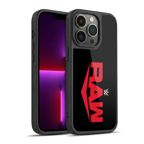 WWE TV Program Logo Raw Gel Armour Case For Apple iPhone 13 Pro