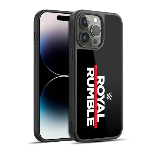 WWE TV Program Logo Royal Rumble Gel Armour Case For Apple iPhone 14 Pro Max