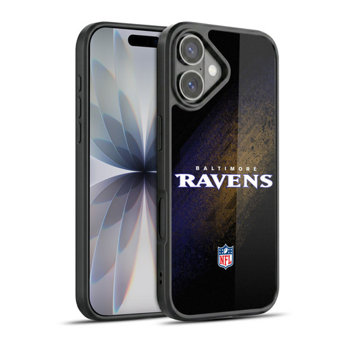 NFL Baltimore Ravens Logo Blur Gel Armour Case For Apple iPhone 17