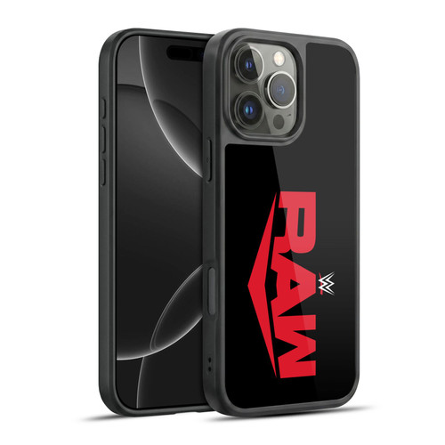 WWE TV Program Logo Raw Gel Armour Case For Apple iPhone 16 Pro Max