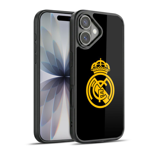 Real Madrid CF Origin Gold Logo Gel Armour Case For Apple iPhone 17