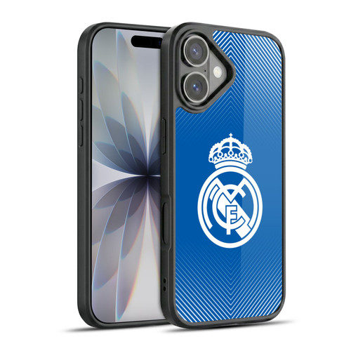 Real Madrid CF Origin Logo Blue Gel Armour Case For Apple iPhone 17