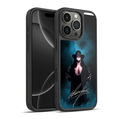 WWE The Undertaker Deadman Signature Gel Armour Case For Apple iPhone 16 Pro