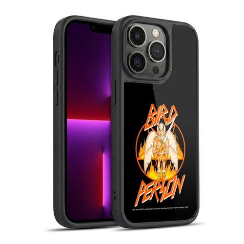 Rick And Morty Season 1 & 2 Graphics Birdperson Gel Armour Case For Apple iPhone 13 Pro