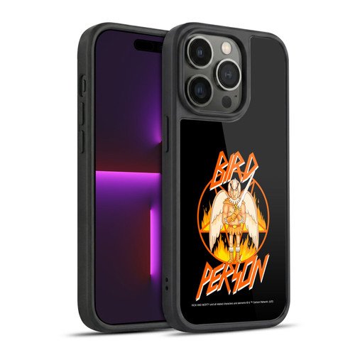 Rick And Morty Season 1 & 2 Graphics Birdperson Gel Armour Case For Apple iPhone 14 Pro