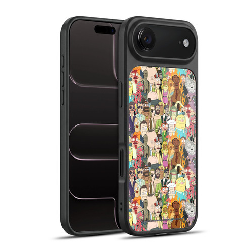 Rick And Morty Season 3 Graphics Interdimensional Space Cable Gel Armour Case For Apple iPhone 17 Air