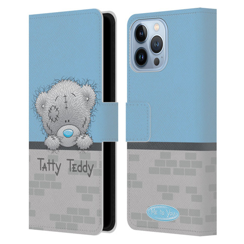 Me To You Classic Tatty Teddy Hello Leather Book Wallet Case Cover For Apple iPhone 13 Pro Max