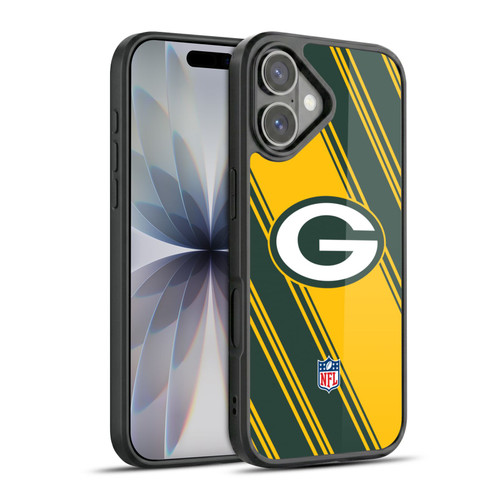 NFL Green Bay Packers Artwork Stripes Gel Armour Case For Apple iPhone 17